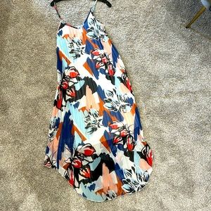 Bar III pleated midi dress